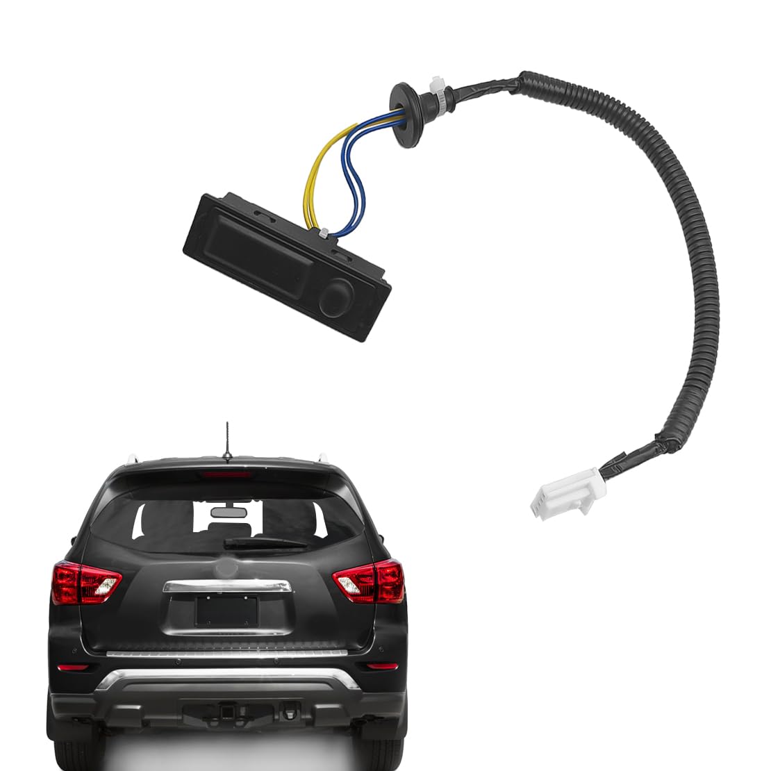 Rear Liftgate Trunk Open Release Switch Compatible with Nissan Pathfinder S SL SV 2016-2020 Platinum Hybrid 2014-2015, Hatch But