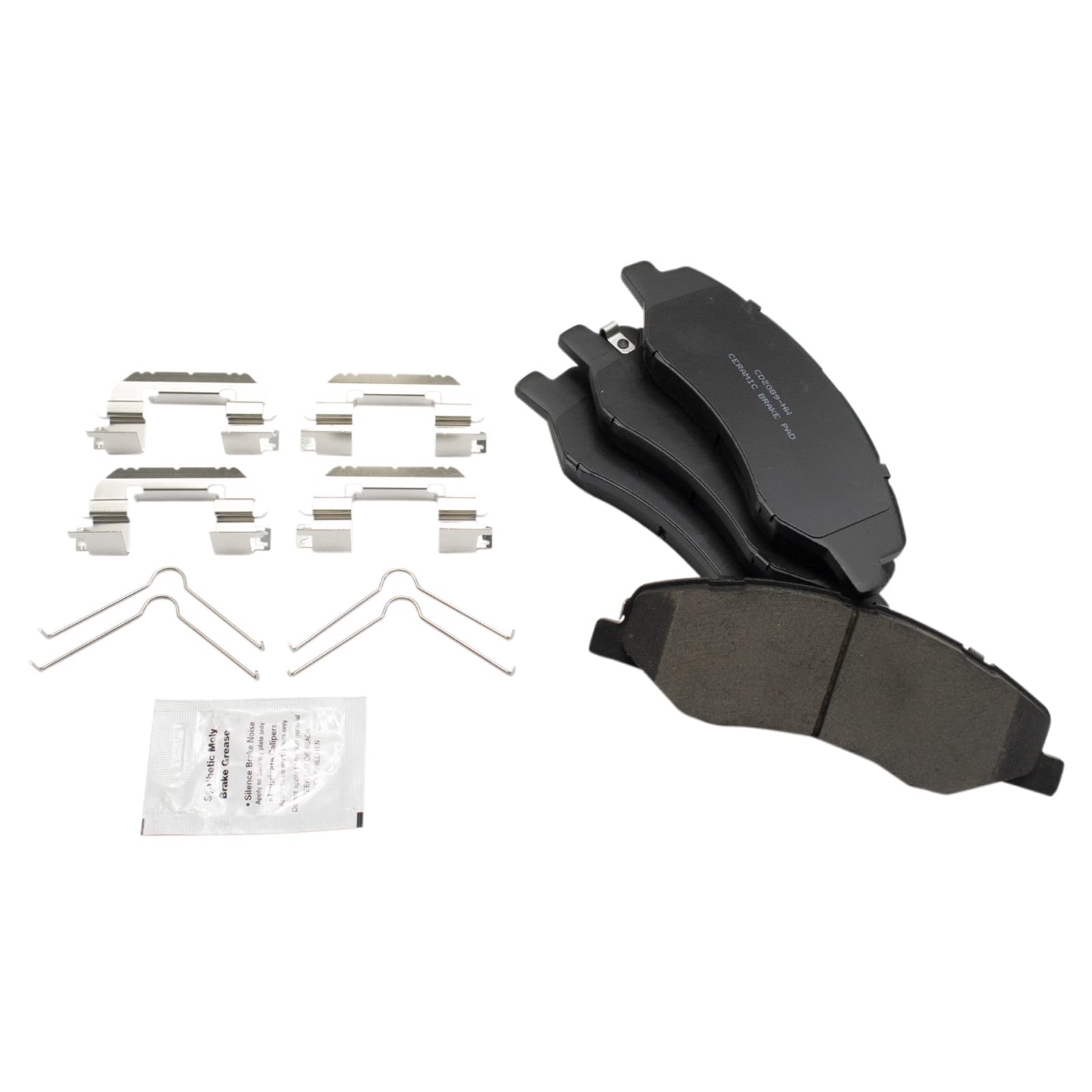 Trq Rear Brake Pad & Rotor Kit Brake Pads Brake Rotor Ceramic Compatible With 2018-2021 Honda Odyssey