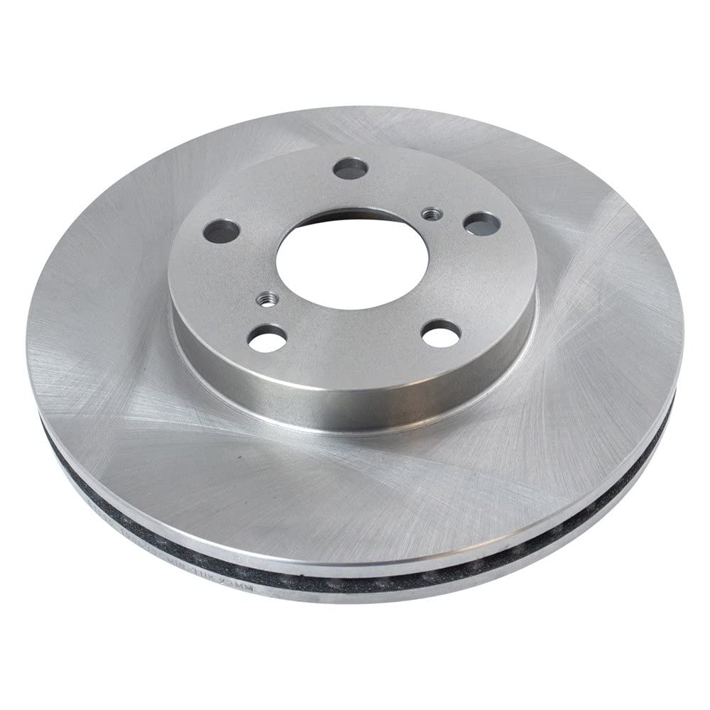 Trq Front Brake Rotors Set Vented Compatible With 2001-2005 Toyota Rav4