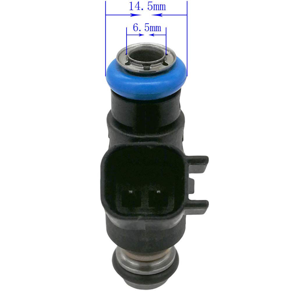 Automotive-Leader 8Pcs Fj1089 12613412 Fuel Injectors Nozzles 4 Holes Engine For 2010-2013 Chevrolet Silverado 1500 2500 Hd Cadillac Escalade 6.0 Vortec V8 Engine