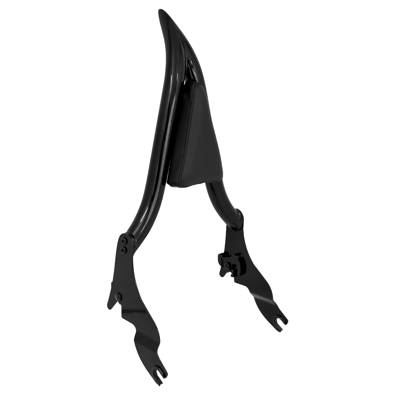 HDBUBALUS Motorcycle Sissy Bar Detachable Rear Passenger Backrest Fit for Harley Touring Road King Road Glide Street Glide 2009-