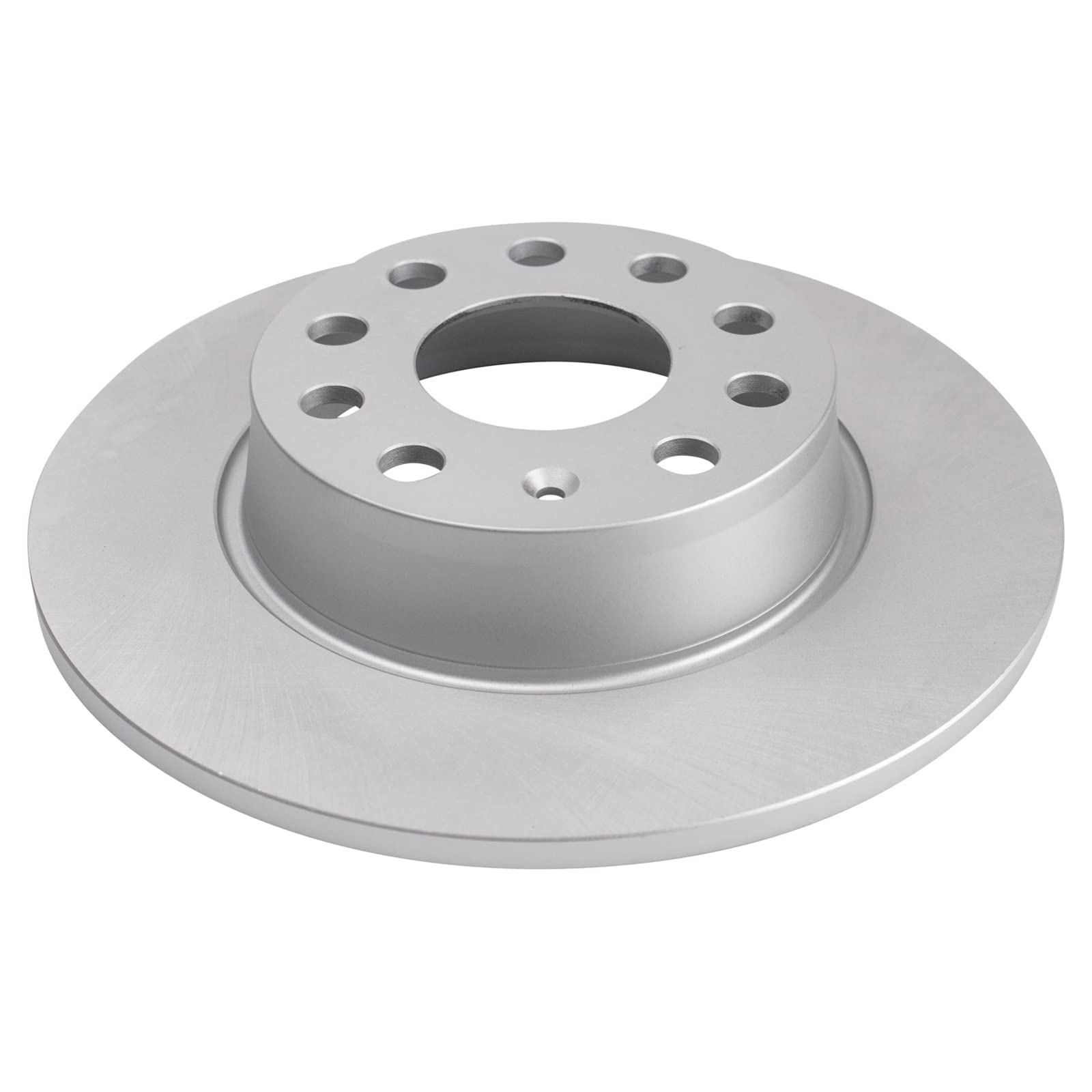 Trq Front & Rear Ceramic Brake Pad & Coated Rotor Kit W/Chemicals Compatible With 2010-2013 Audi A3 A3 Quattro 2011-2016 Volkswa