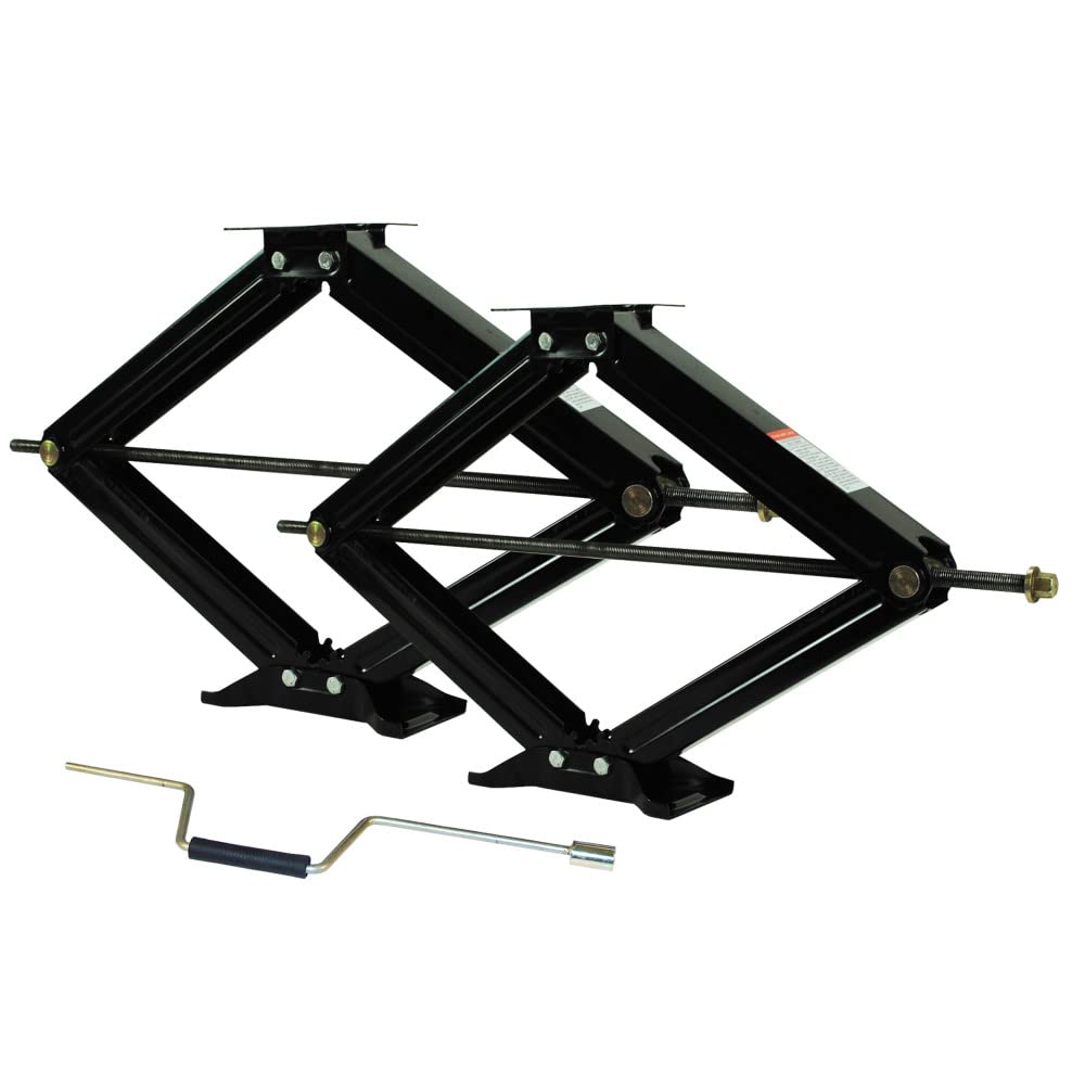 Ultra-Fab Products Uf Ultra-Fab (48-979031) 30'' Scissor Jack With Crank Handle, (Pack Of 2)