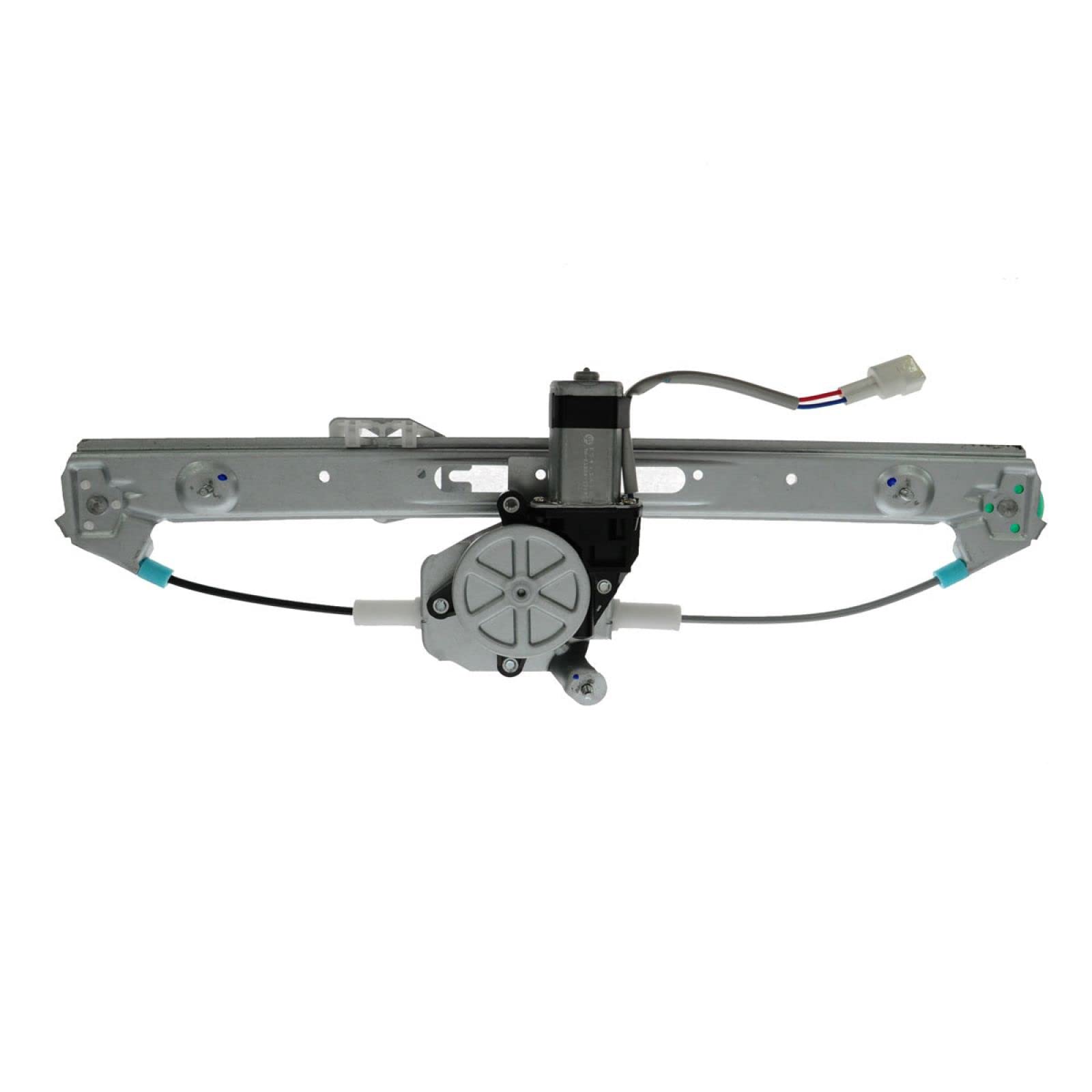 Trq Rear Left Power Window Regulator & Motor Assembly Drivers Side Compatible With 1999-2000 Bmw 323I 2001-2005 325I 325Xi 328I