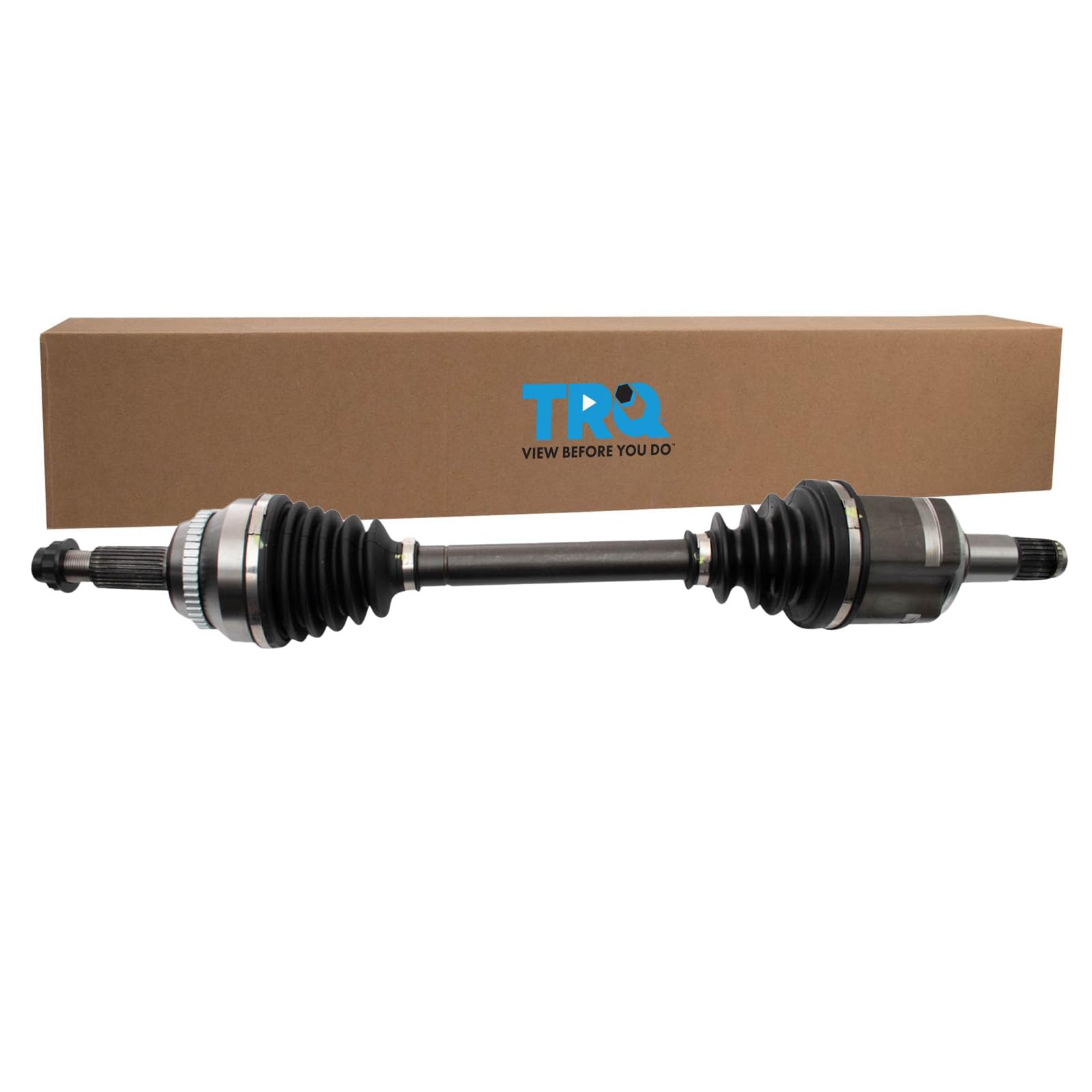 Trq Front Left Cv Axle Shaft Assembly Drivers Side Compatible With 2008-2013 Toyota Highlander