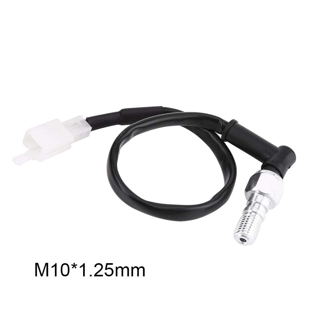 Brake Line Pressure Switch, Motorcycle Brake Light Switch Universal Brake Light Switch For Motorcycle Scooter Dirt Pit Bike Atv 10X1.25Mm 10X1Mm(M101.25Mm)