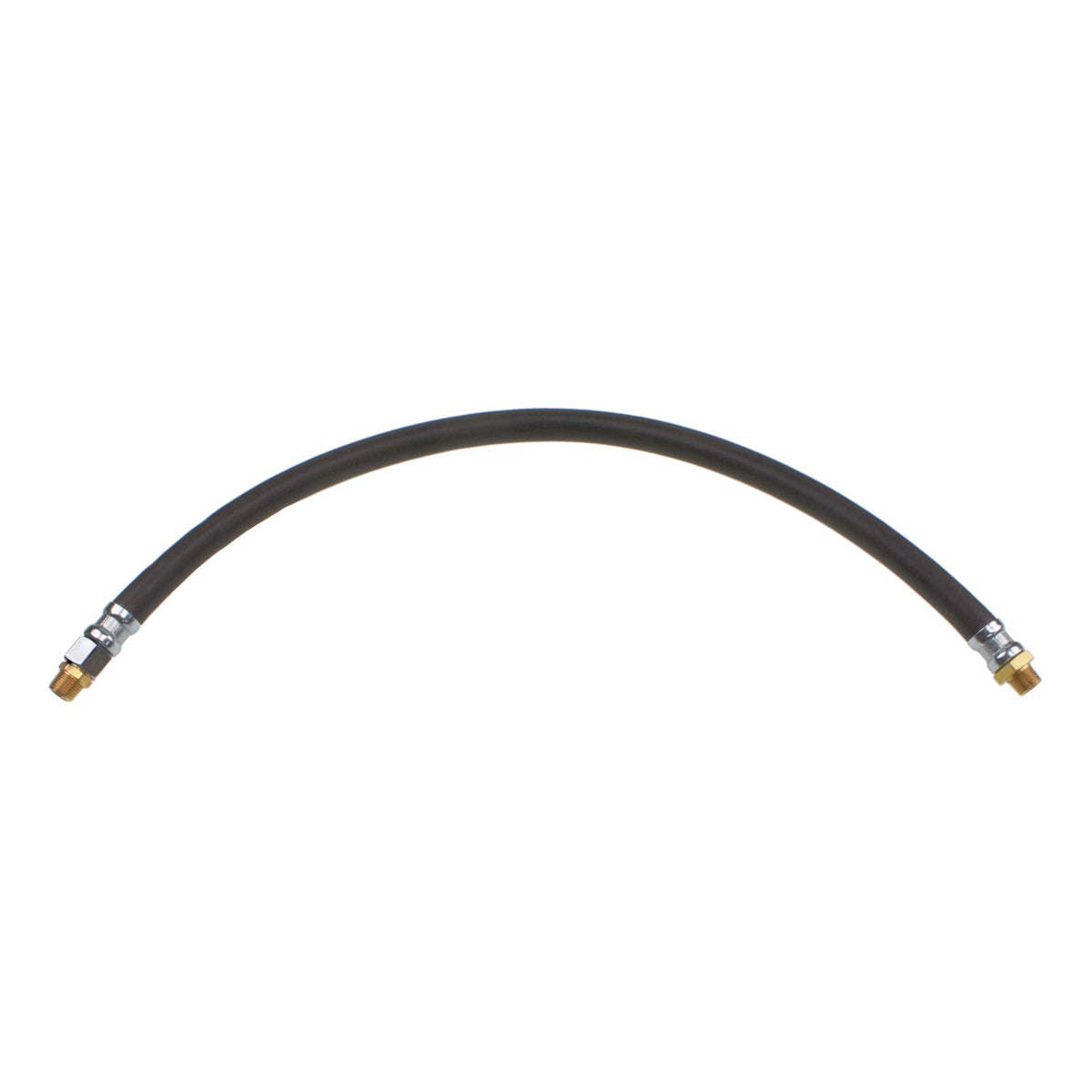 1/2' Air Hose Assembly - 28' - 3/8'-18 (1 Fixed & 1 Swivel) - Max Op 225 Psi