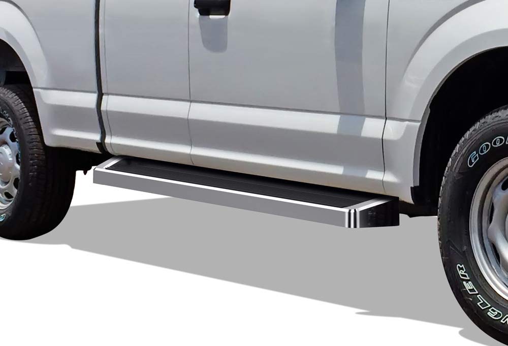 APS Running Boards (Nerf Bars Side Steps Step Bars) Compatible with Ford F150 2015-2025 Super Cab & F-250 F-350 Super Duty 2017-