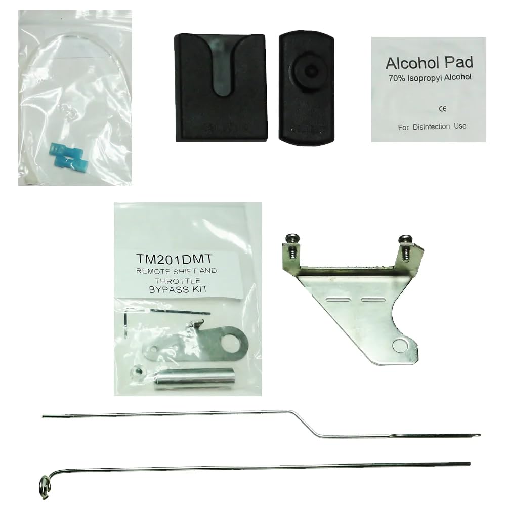 Trollmaster Tm214Hwkit Pro3 Plus Hardware Kit (Evinrude 15Hp ('12+), Mercury 15, 20Hp ('11+), Nissan 20Hp ('11+)), 1 Pack