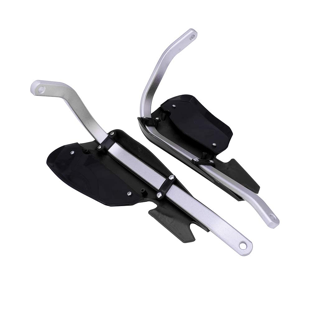 Jfg Racing Handguards Dirt Bike Hand Guards - Universal For 7/8In And 1 1/8In Handlebar - For Dirt Bike For Motocross Enduro Supermoto(Black)