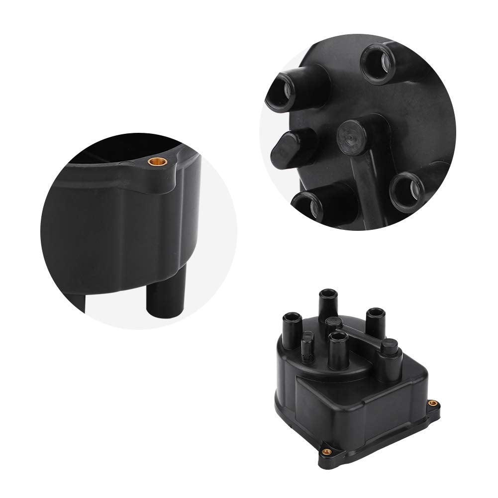 Car Ignition System Distributor Kit, 30102 P54 006 Auto Distributor Cap & Distributor Rotor Ignition Kit Fit For Honda Civic 92-00