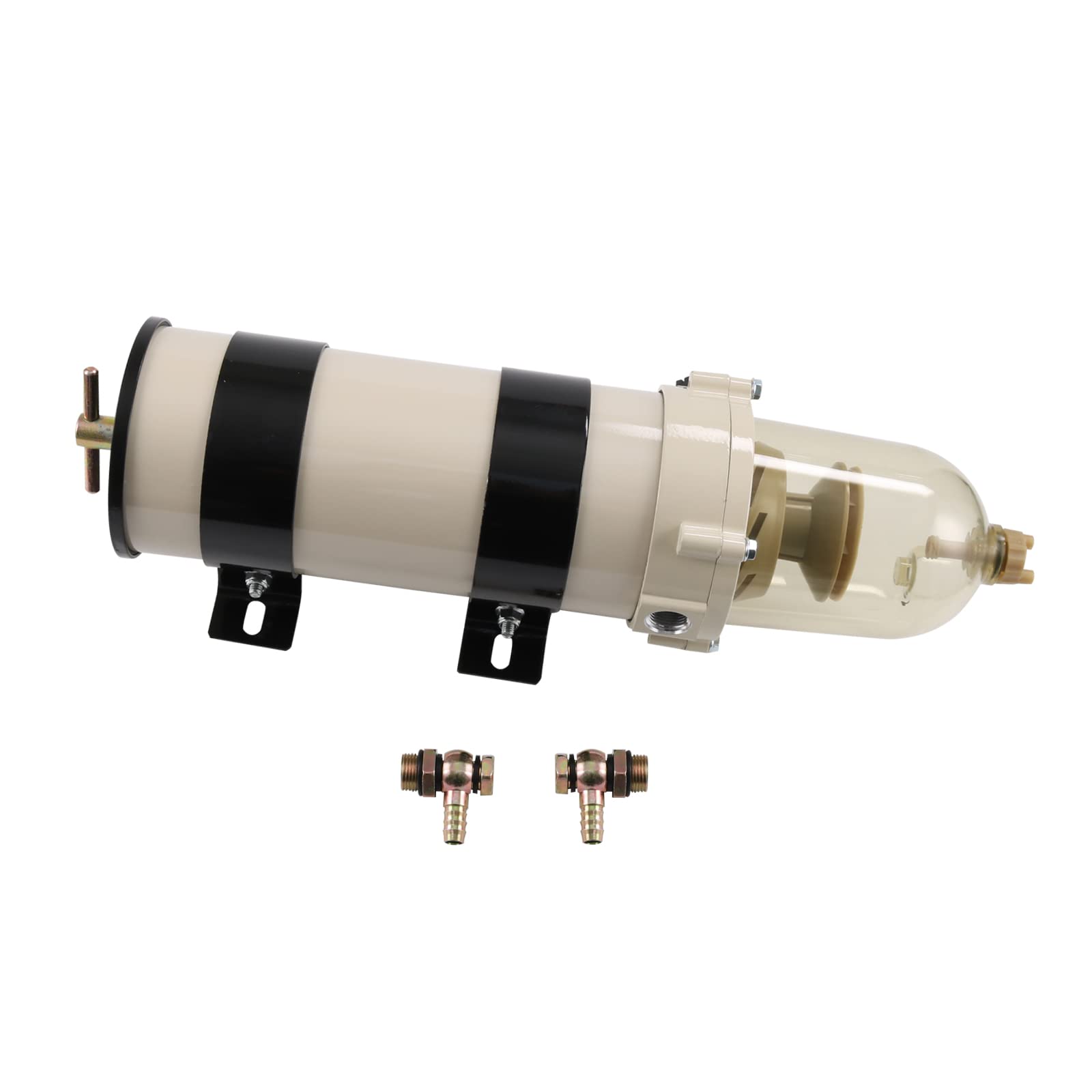RALBDX 1000 Series GTB681 / G1000 Diesel Fuel Filter Marine Water Separator Equivalent to 1000FH 180GPH