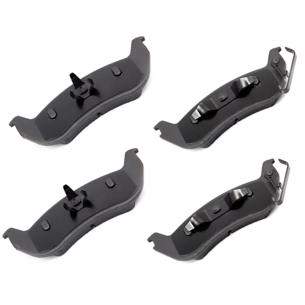 Automuto 4Pcs Rear Ceramic Disc Brake Pads Set D1040 For Ford Crown Victoria Ranger For Lincoln Town Car For Mazda B2300 For Mer