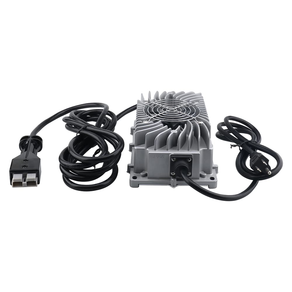 Abakoo 36V 12A Battery Charger Sb50 For Ez-Go Ezgo Txt Marathon 83-94 With Anderson Sb-50 Connector, Ip67 Waterproof
