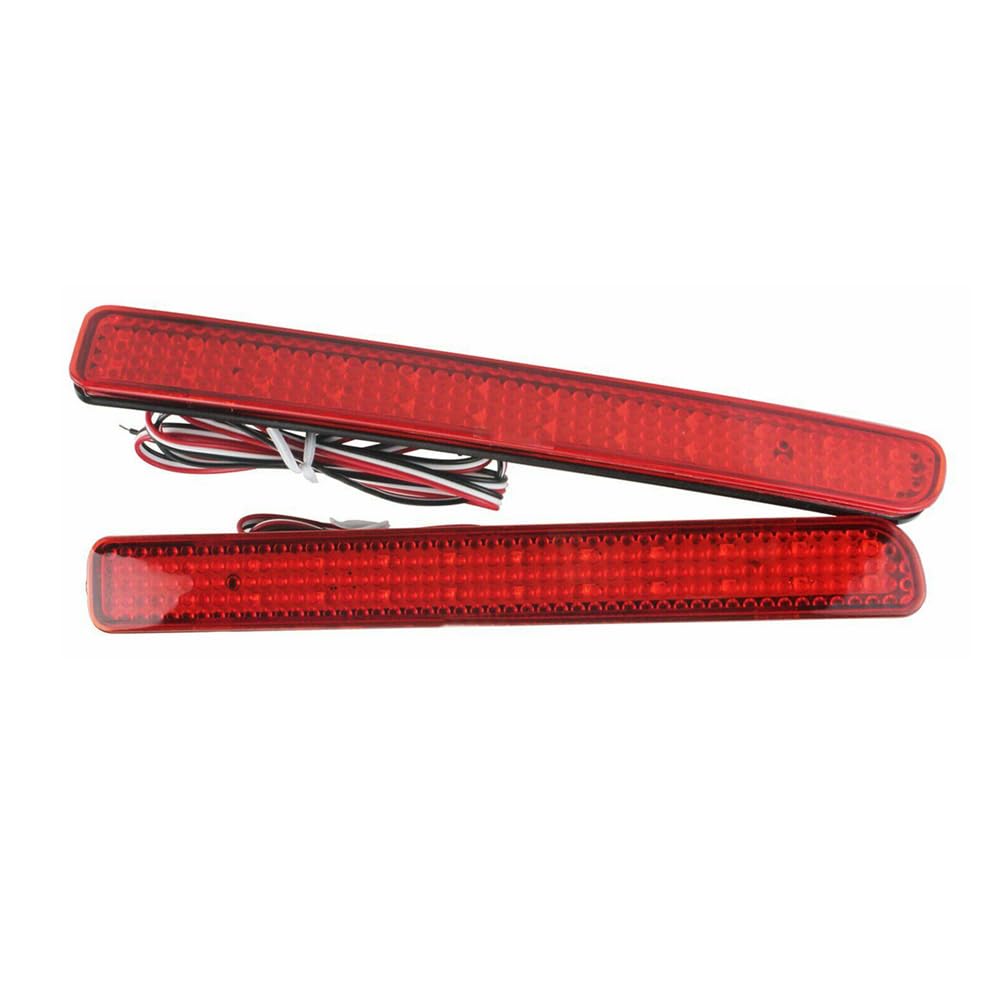 MACHSWON LED Bumper Reflector Lights, Rear Bumper Reflector Light Lamp Replacement, Red Light, 2005-2009 Compatible with Land Ro