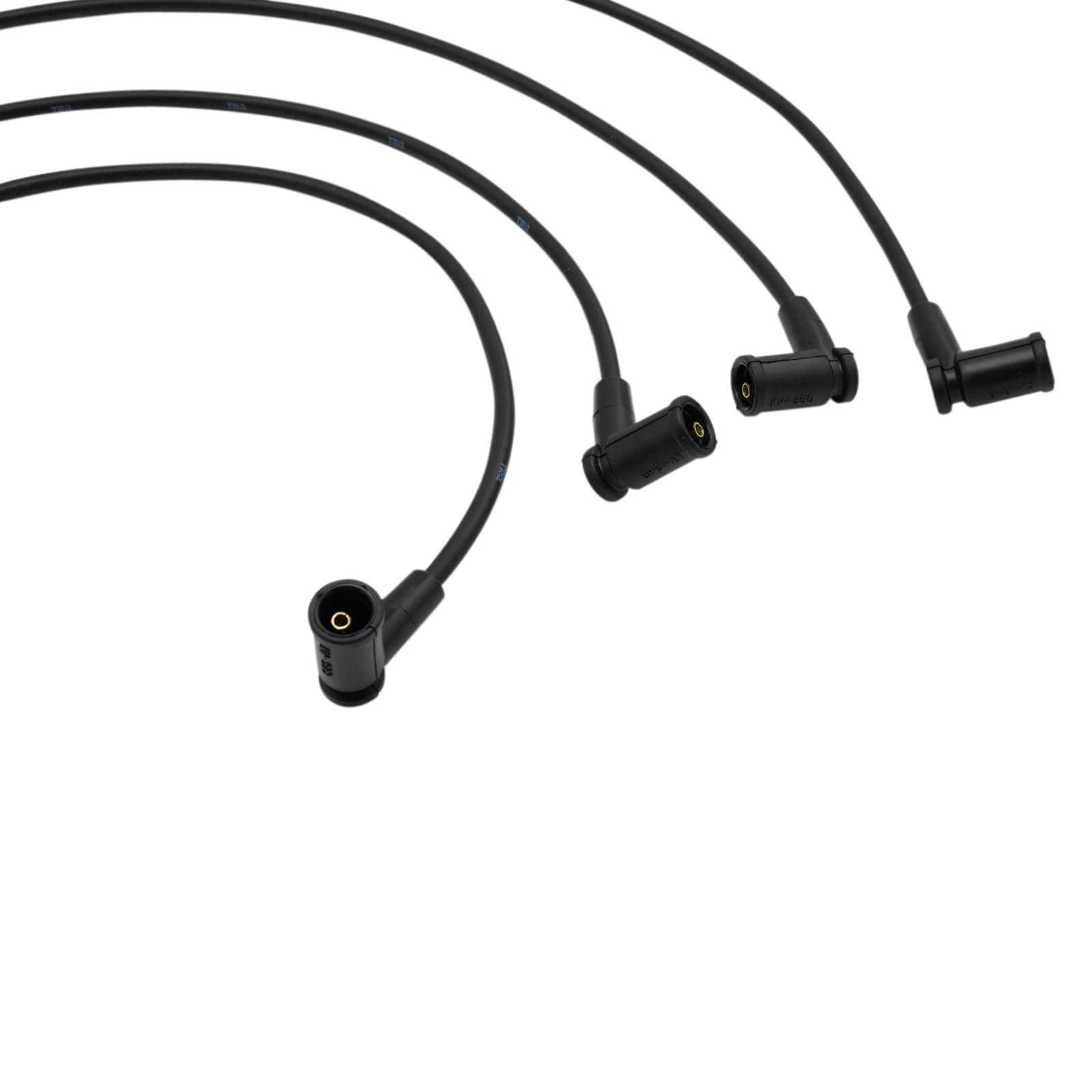 Trq Engine Ignition Spark Plug Wire Kit Set Compatible With Ford Focus L4 2.0L Sohc