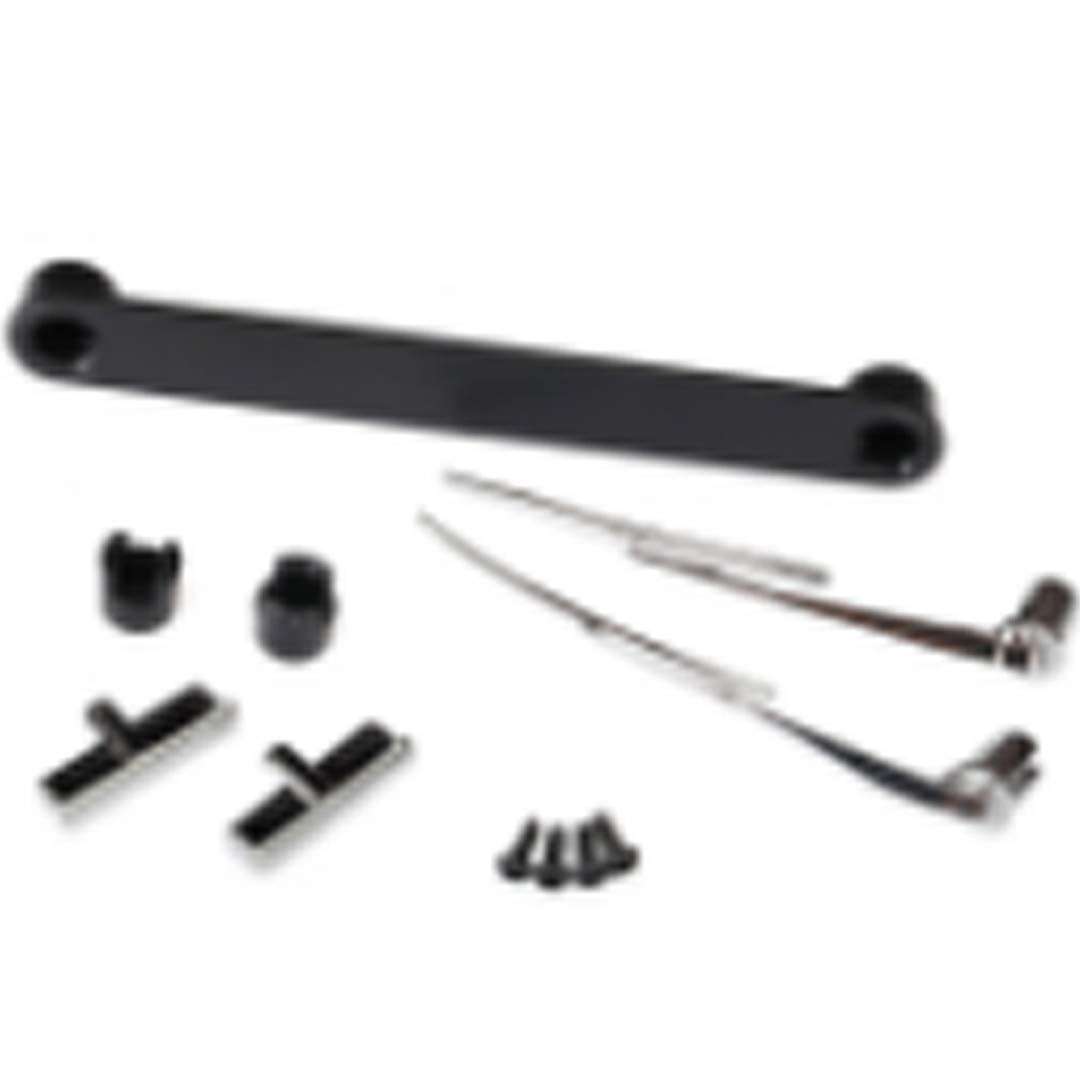 Traxxas 8075 Ford Bronco Door Handles And Wipers, Chrome