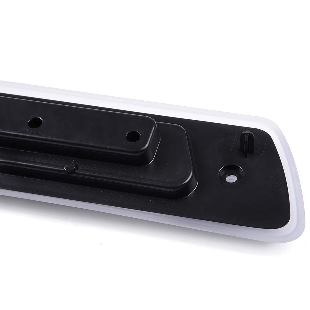 Cheda Third 3D Brake Lights, Compatible With 2009-2014 Ford F150 Optic Style, Chrome Lens Clear Housing Led Bar Tail Cargo Lamp,