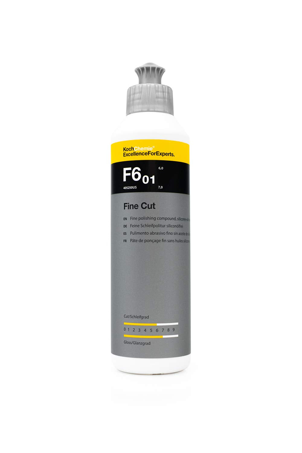 Kochchemie Fine Cut Polishing Compound - Silicone-Oil-Free; Designed For All Paint Types; For Removing Medium To Heavy Defects,