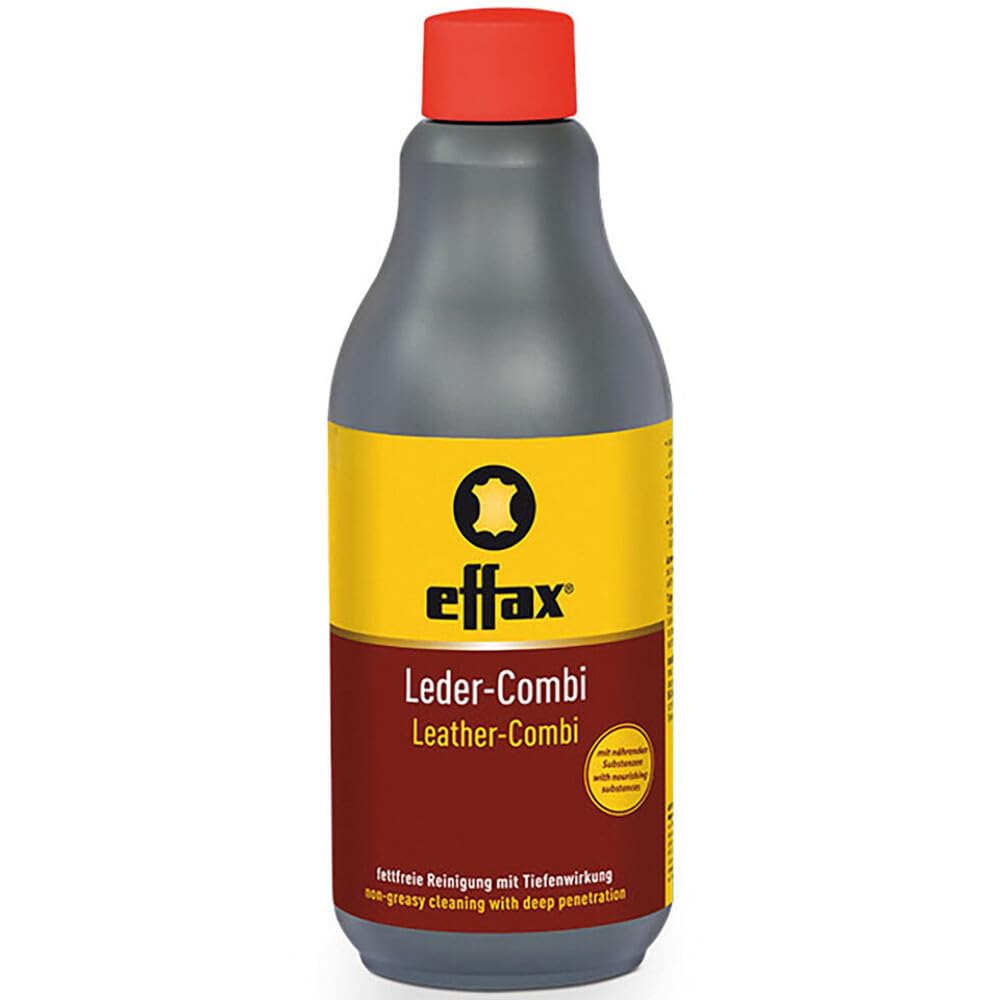 Effax Unisex'S Leather Combi Bottle, Brown, 500Ml
