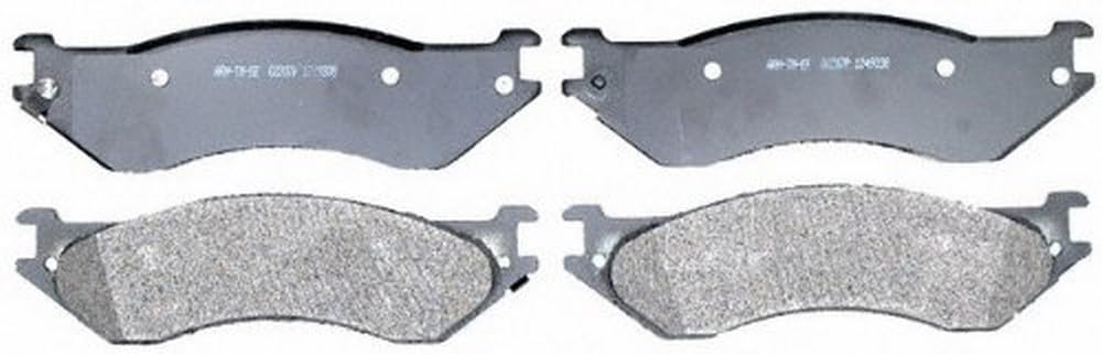 Raybestos SGD702AM Service Grade Semi-Metallic Disc Brake Pad Set