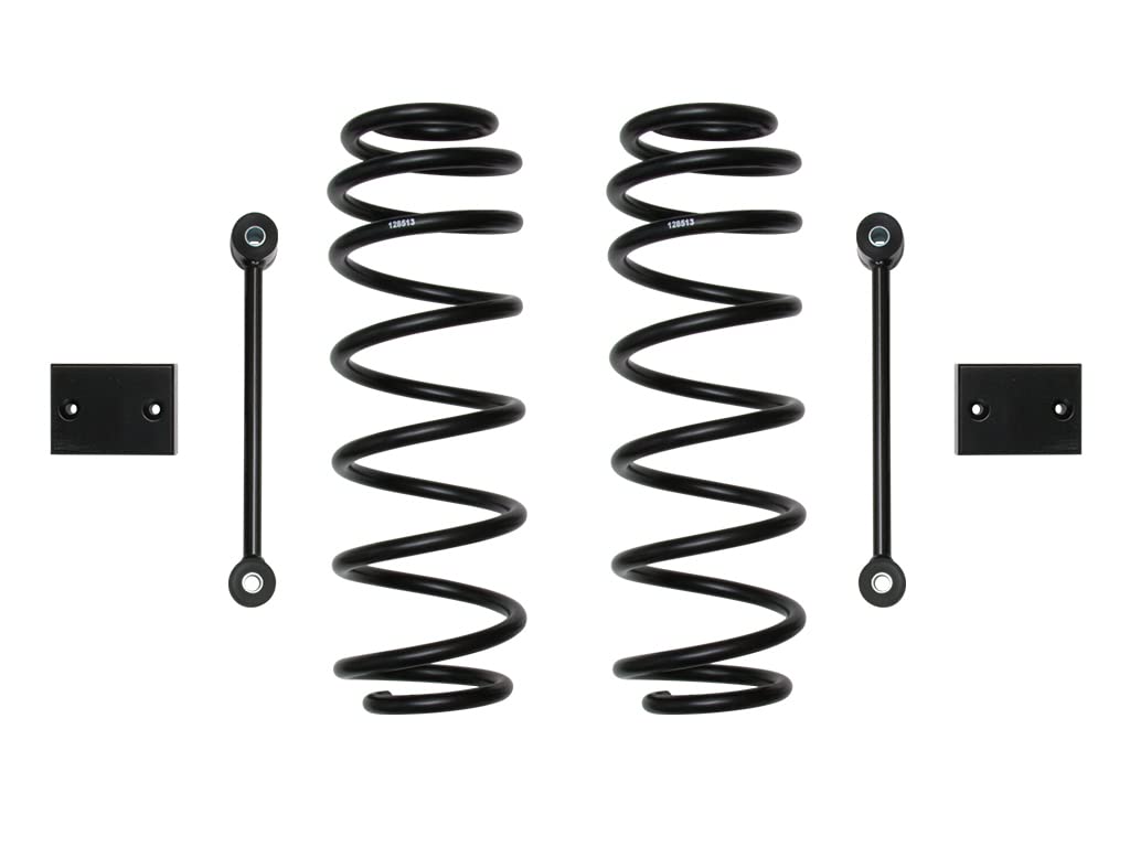 Icon 2.5' Lift, Rear, Dual Rate Coil Spring Kit, Compatible With 2018-Up Jeep Jl Wrangler, 22026