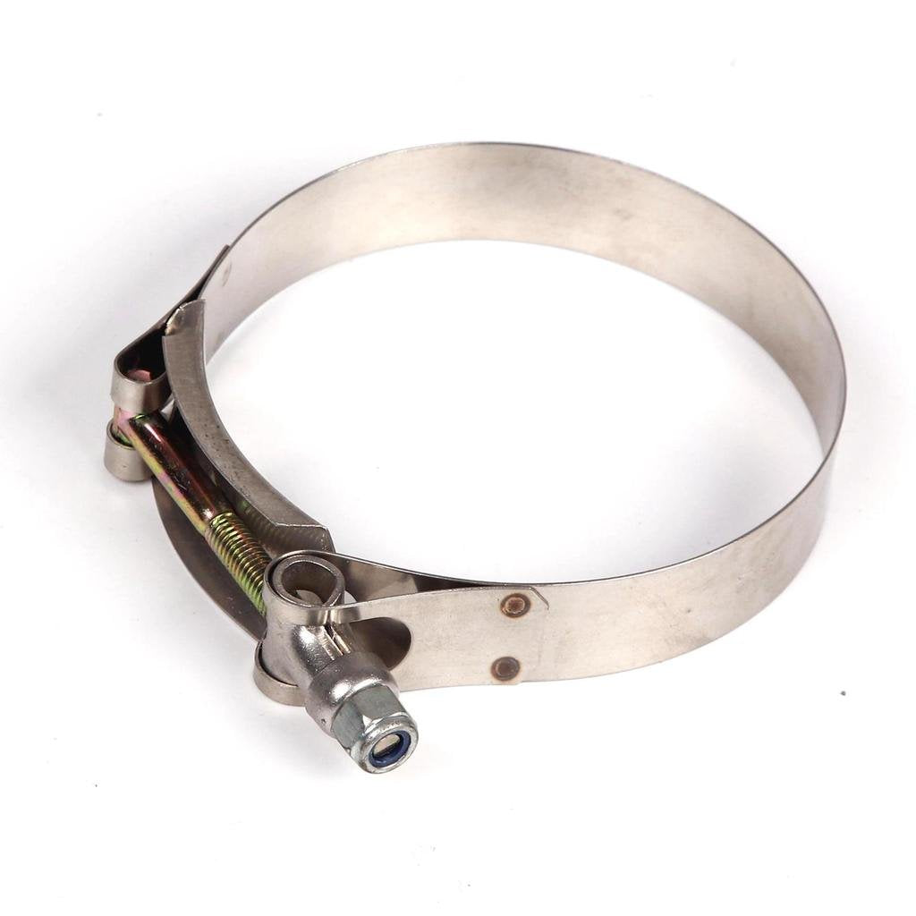 2Pcs 2-1/8'' 60Mm - 68Mm Stainless Steel T-Bolt Clamps Turbo Intake Intercooler Clamp