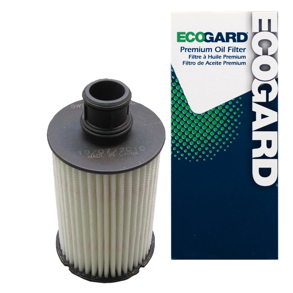 Ecogard X10239 Premium Cartridge Engine Oil Filter For Conventional Oil Fits Land Rover Range Rover Sport 5.0L 2010-2021, Range Rover Sport 3.0L 2014-2019, Range Rover 5.0L 2010-2021