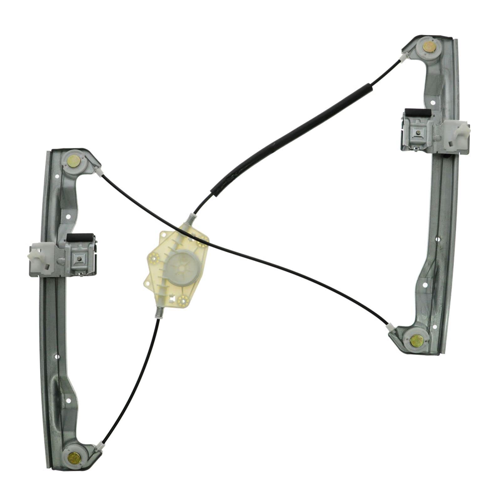 Trq Front Power Window Regulator Set Compatible With 2006-2012 Ford Fusion 2007-2012 Lincoln Mkz 2006 Zephyr 2006-2011 Mercury M