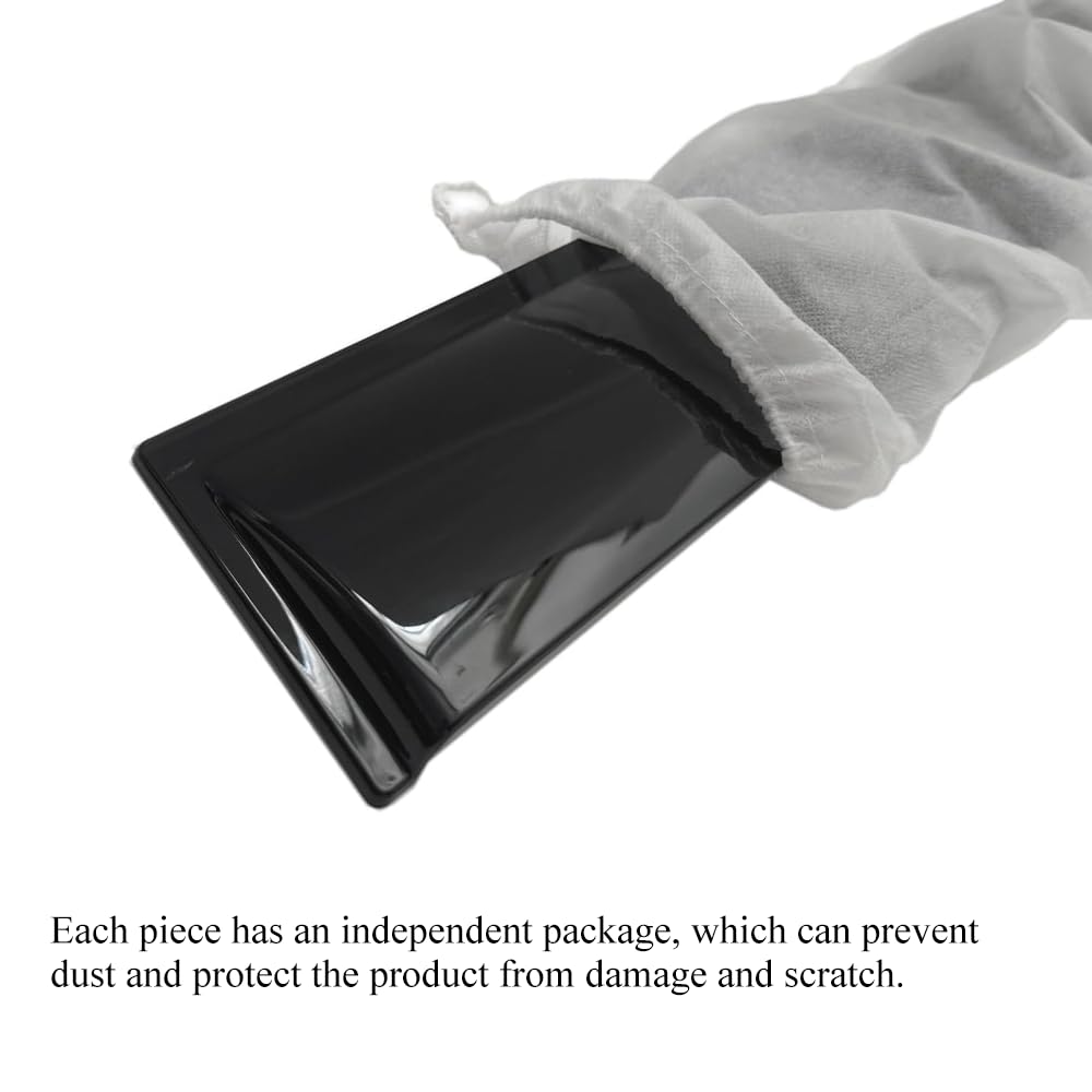 Vesul Window Deflector Compatible With 2024 2025 Lexus Gx550 Gx550H/Toyota Land Cruiser Prado J250 Lc250 Tape-On Rain Guards Win