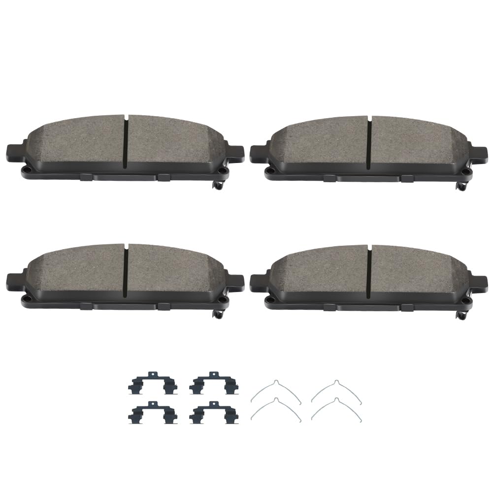 Scitoo D855 Front Semi-Metal Brake Pads Sets Fit For Acura Mdx 2003-2006,For Nissan Pathfinder | For Quest | For X-Trail