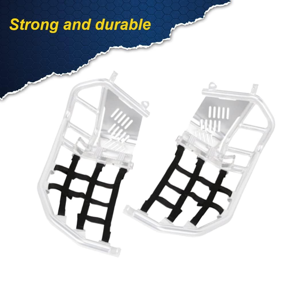 Pit66 Black Nerf Bar Nets Compatible With Atv Honda Trx450R 400Ex 400X 300Ex 300X Webbing 2006-2011