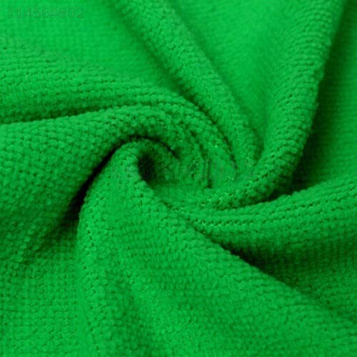 3NH 383B Green Cleaning Durable Car Wash Cloth 10Pcs 25x25cm Cleaning Towel