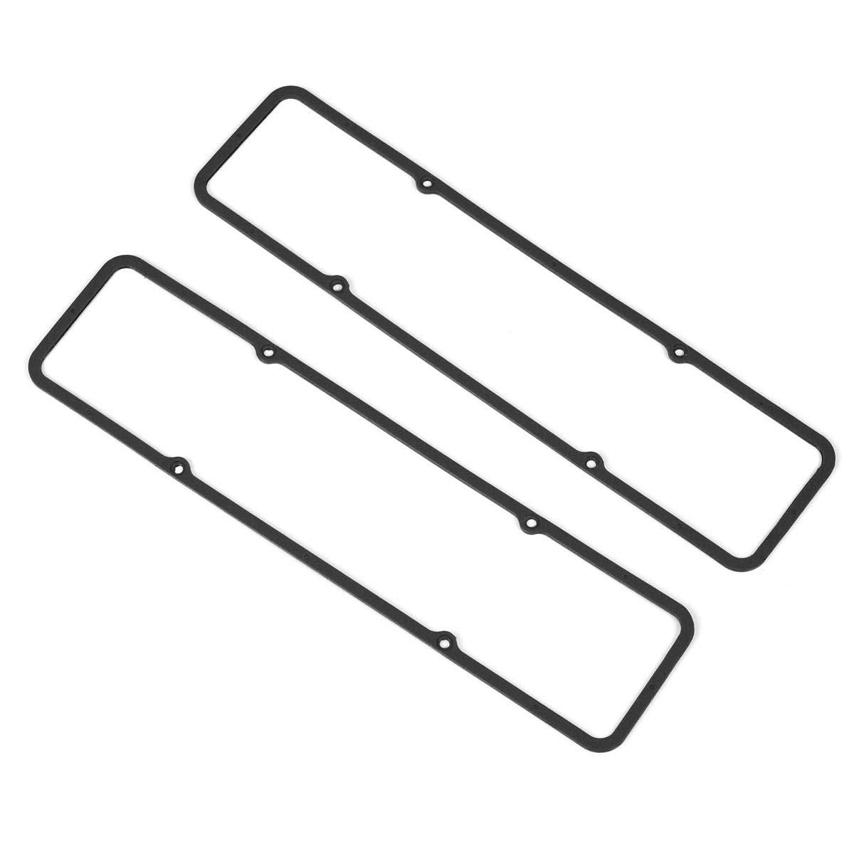 Vincos Sbc Valve Cover Gaskets Compatible With Sbc 283 305 327 350 383 400 Steel Core Rubber Silicone Valve Cover Gasket 7484Box 1628