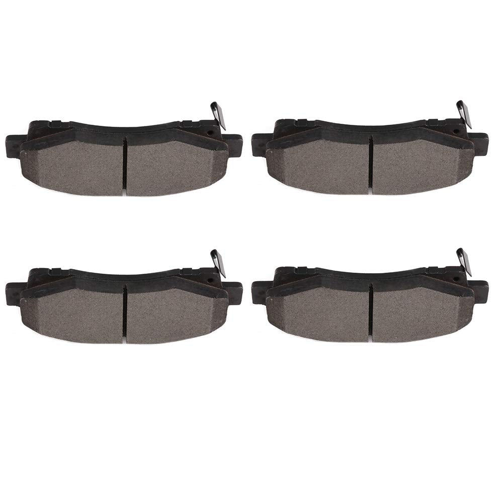 Cciyu D1102 Ceramic Front Brake Pad Set Fit For 2009-2014 For Acura Tl,2006-2011 For Honda Ridgeline