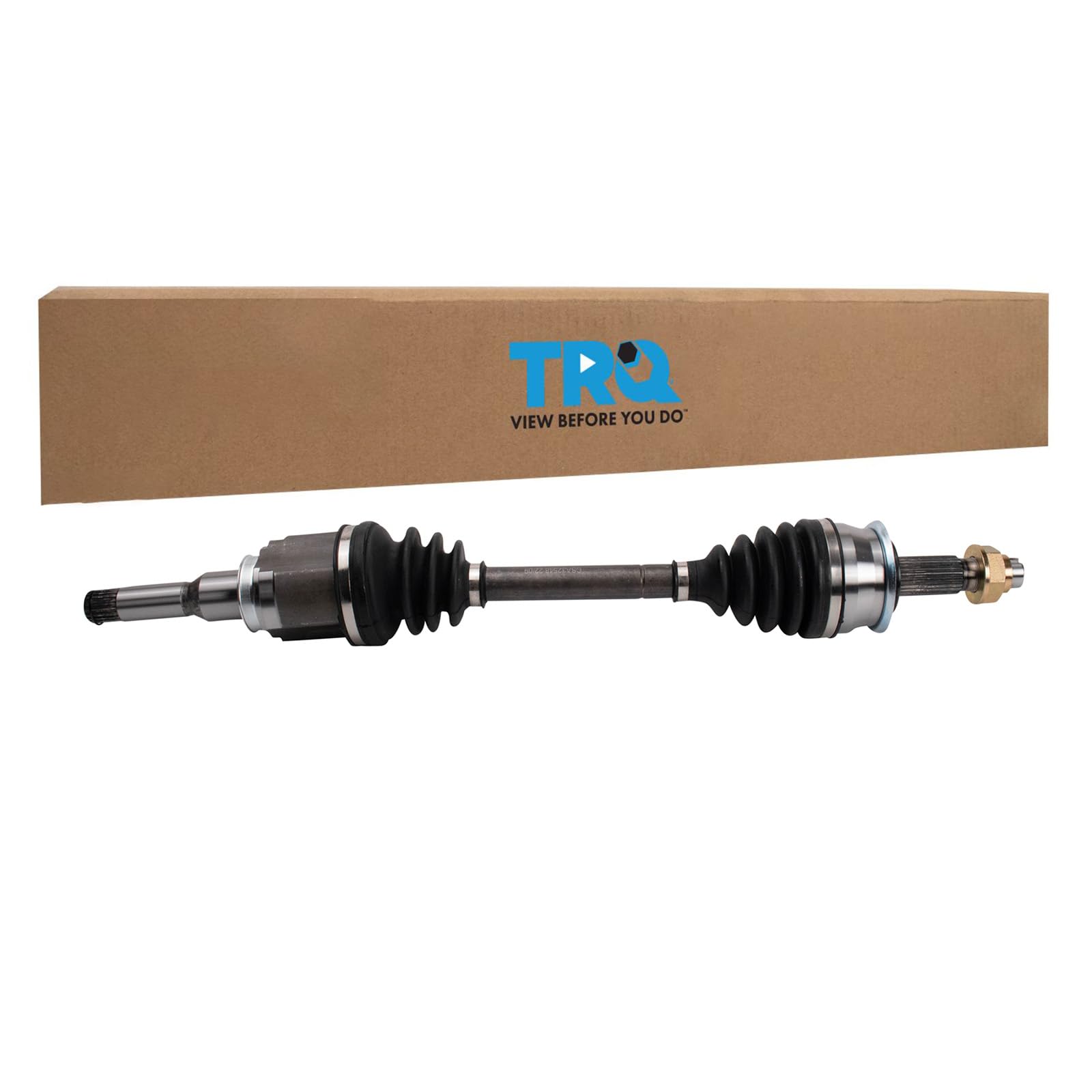 Trq Front Left Cv Axle Shaft Assembly Drivers Side Compatible With 2012-2018 Chevrolet Sonic