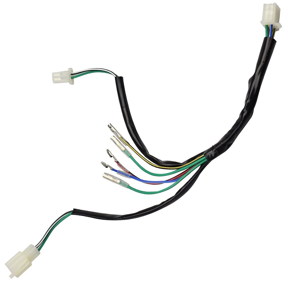 LAXEEM 50cc-160cc Wire Harness Kit - CDI Ignition Coil Spark Plug Rebuild for ATV, Quad, Buggy & Go Kart