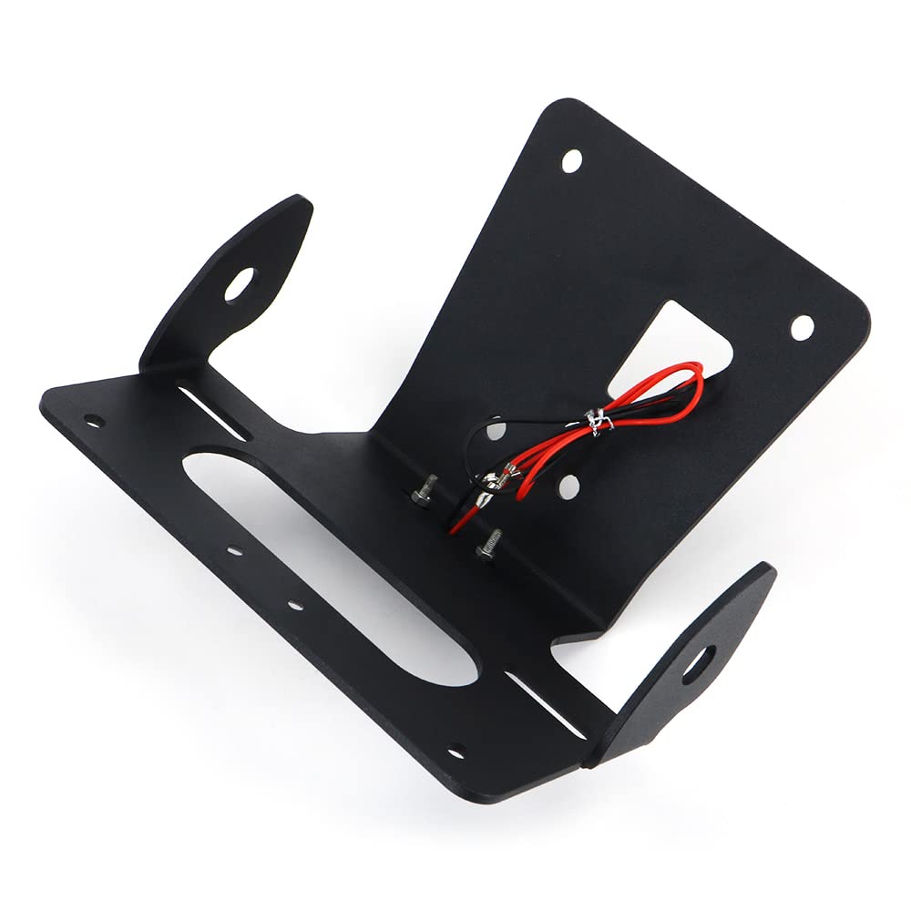 Xitomer for 2024 2023 2022 Grom Fender Eliminator Fit for 2023 GROM 2021 2022 MSX125 Grom License Plate Bracket Holder, with Led