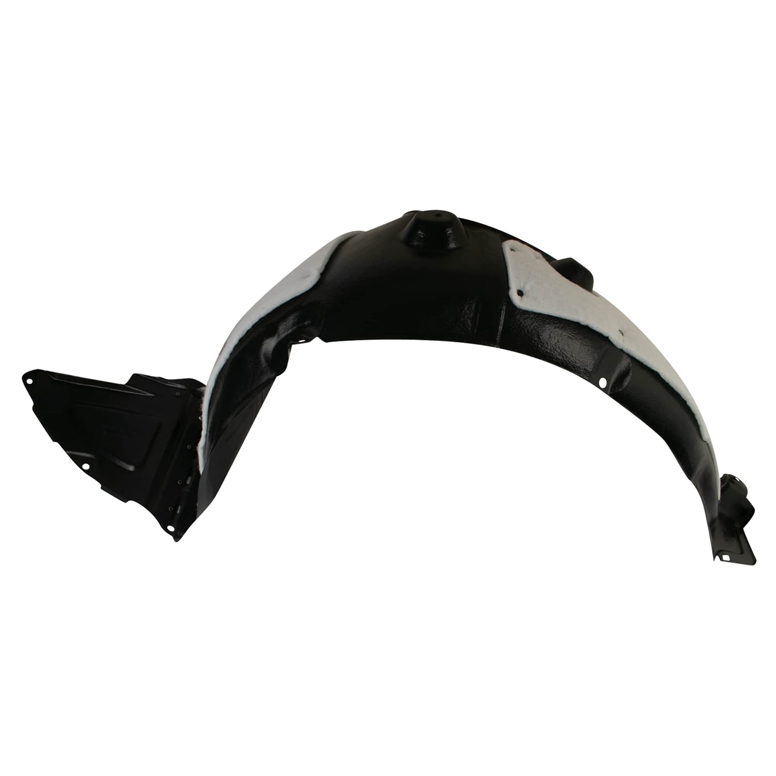Trq Front Inner Fender Liner Set Compatible With 2012-2013 Kia Optima Ki1248124 Ki1249124