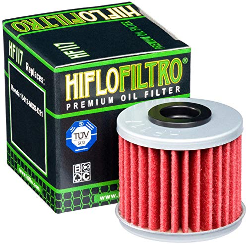 Hiflo Transmission Filter - Hf117 Compatible With 2017 Honda Crf1000L Africa Twin