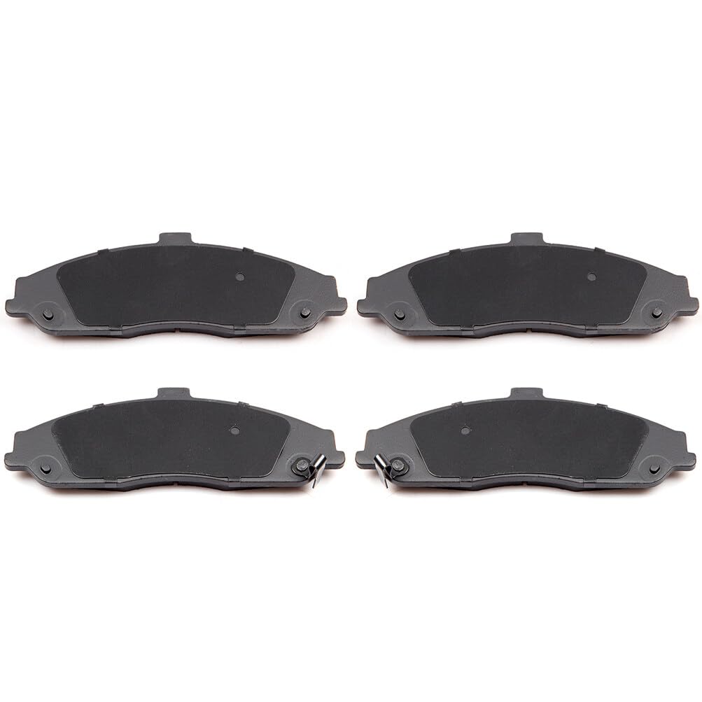 Cciyu D731 Front Semi-Metallic Disc Brake Pads Kit For Cadillac Xlr 2004-2009,For Chevrolet Corvette 1997-2004 2006-2013,For Pon