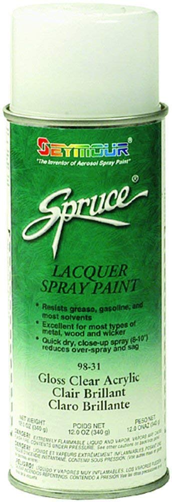 Seymour Of Sycamore, Inc SEY-98-31 Gloss Clear Lacquer Aerosol