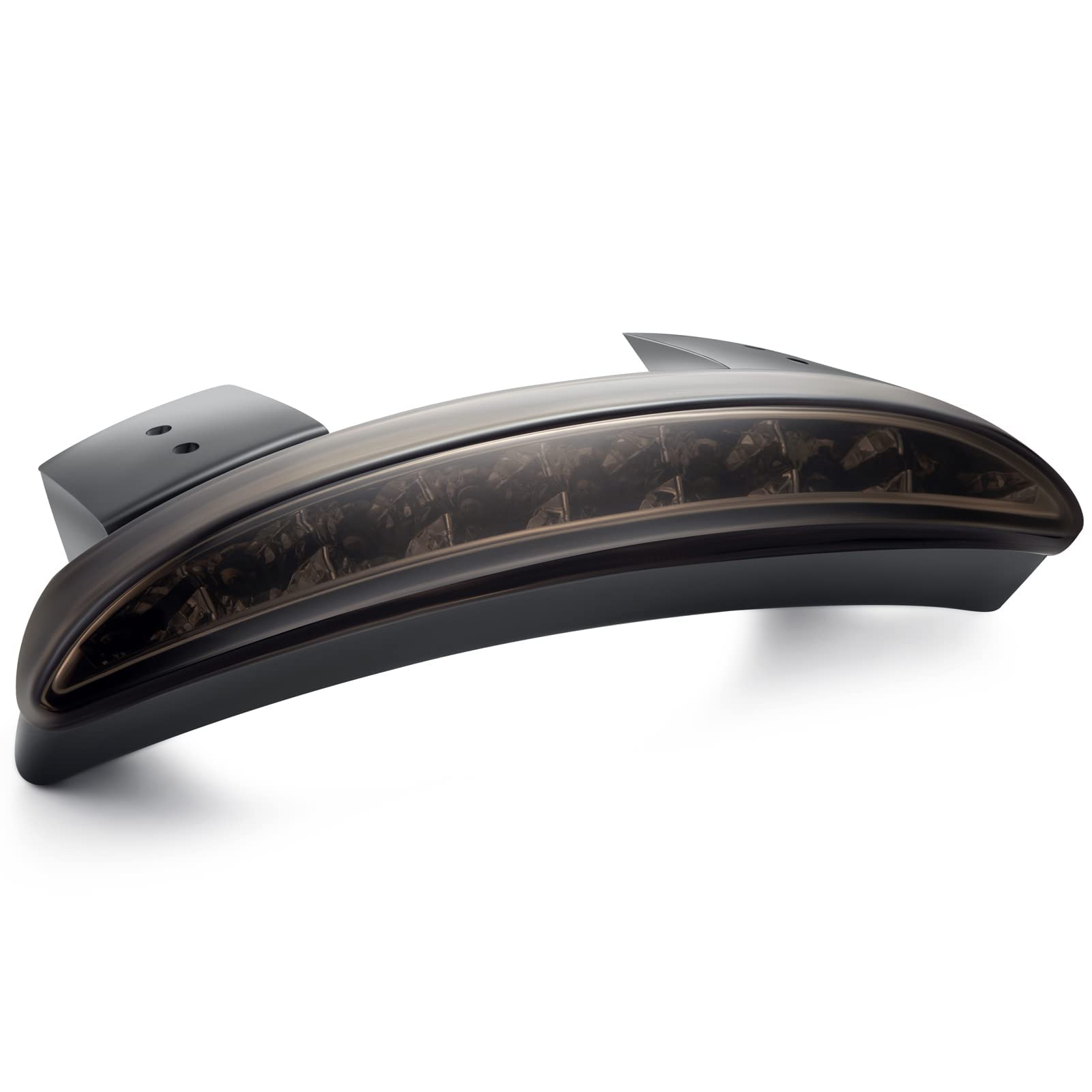 Ankia 5 Wires Motorcycle Chopped Rear Fender Edge Led Brake License Plate Tail Light Stop Running Light Turn Signal Lamp For Harley Sportster Xl883N 1200N Xl1200V Xl1200X (Smoked Black)