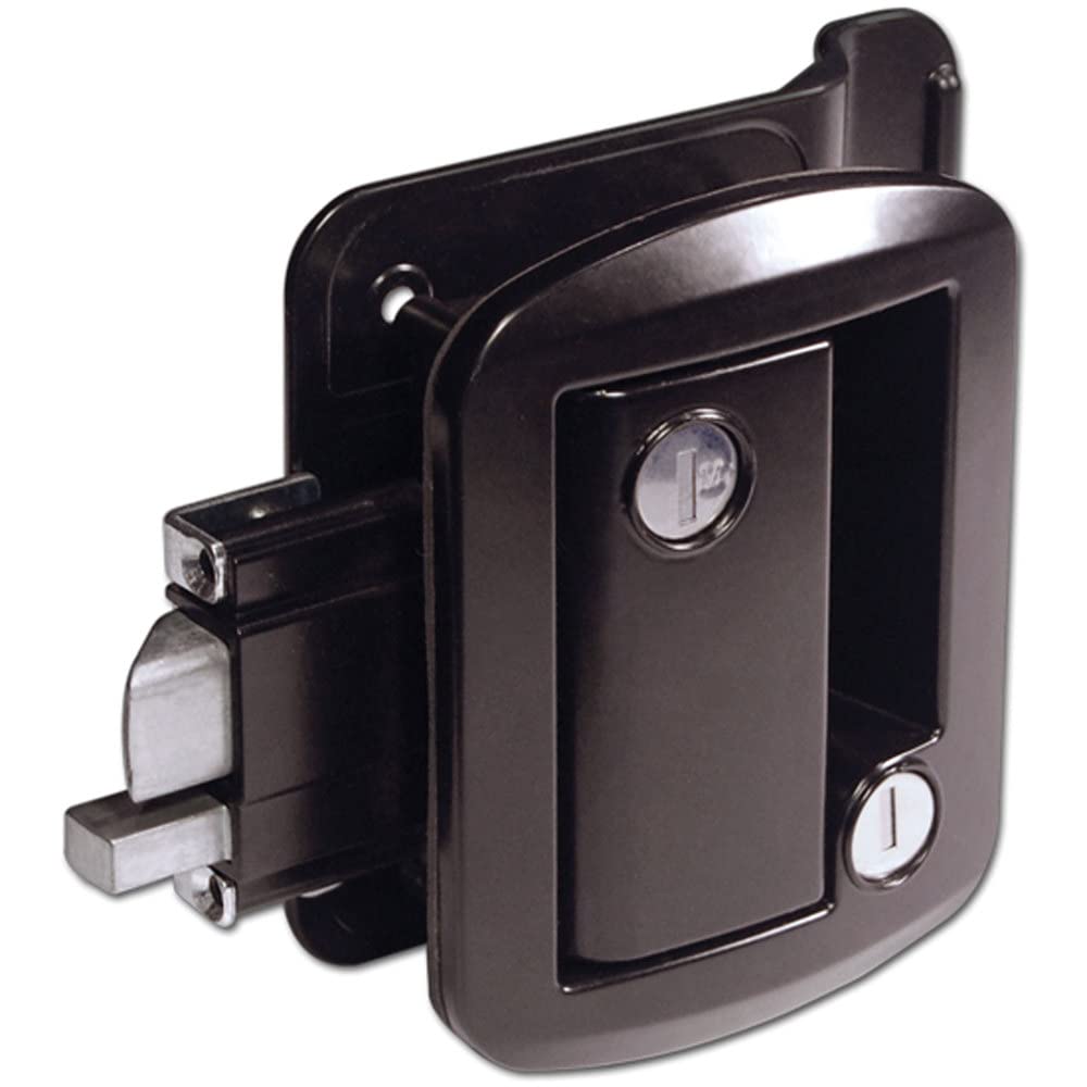 Creative Products Group Ttl-43610-2006-1Pk Rv Door Lock W/Deadbolt Black