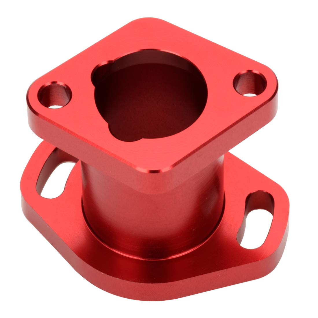 Fvrito Performance Racing Intake Pipe Inlet Manifold For Compatible With Predator 212Cc Coleman Honda Ct200U Bt200X Gx160 Gx200 6.5Hp Ohv Chinese 196Cc Clone Engines Mini Bike Go Kart Red