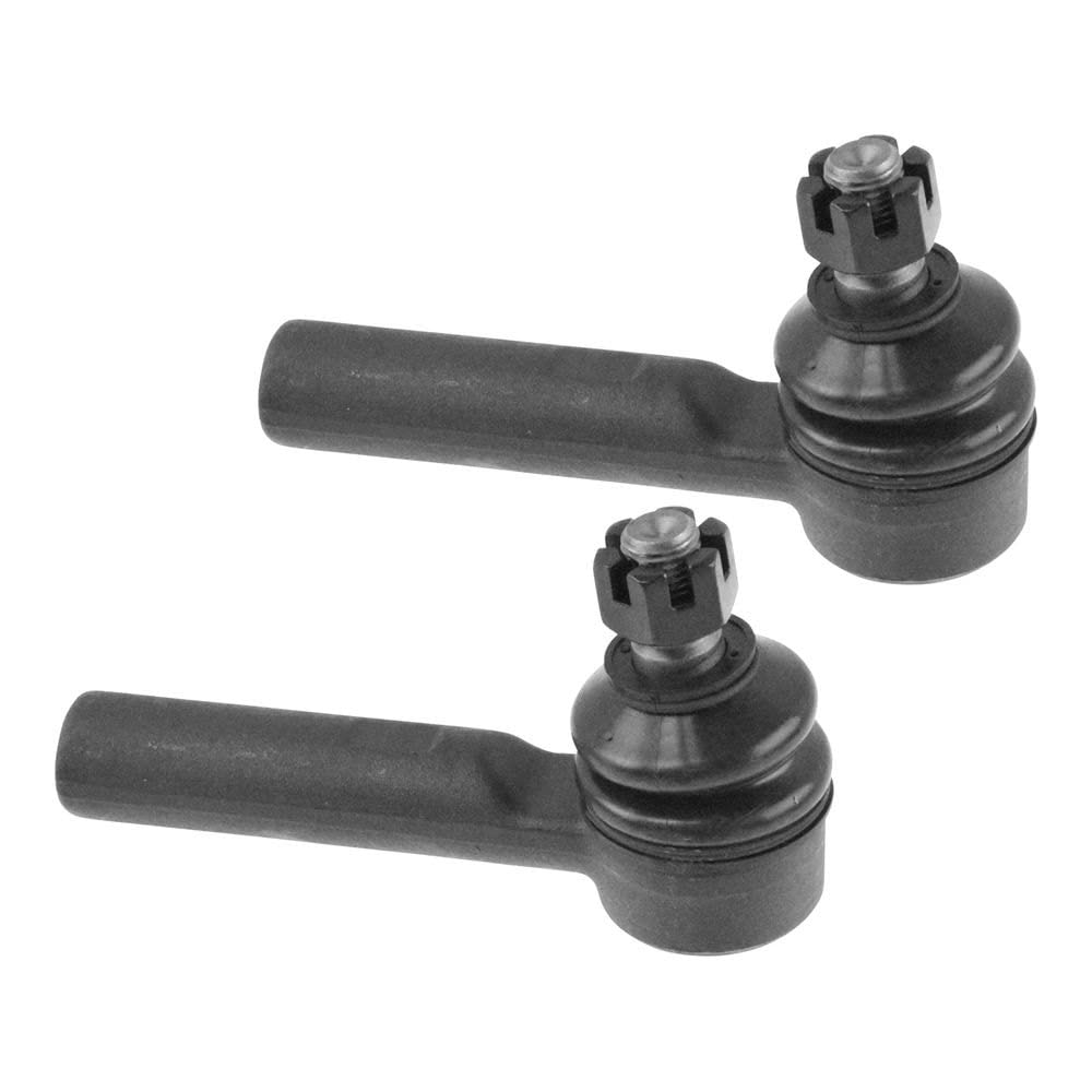 TRQ Front Outer Tie Rod Set Compatible with 1991-1996 Dodge Dakota 1992-2002 Viper