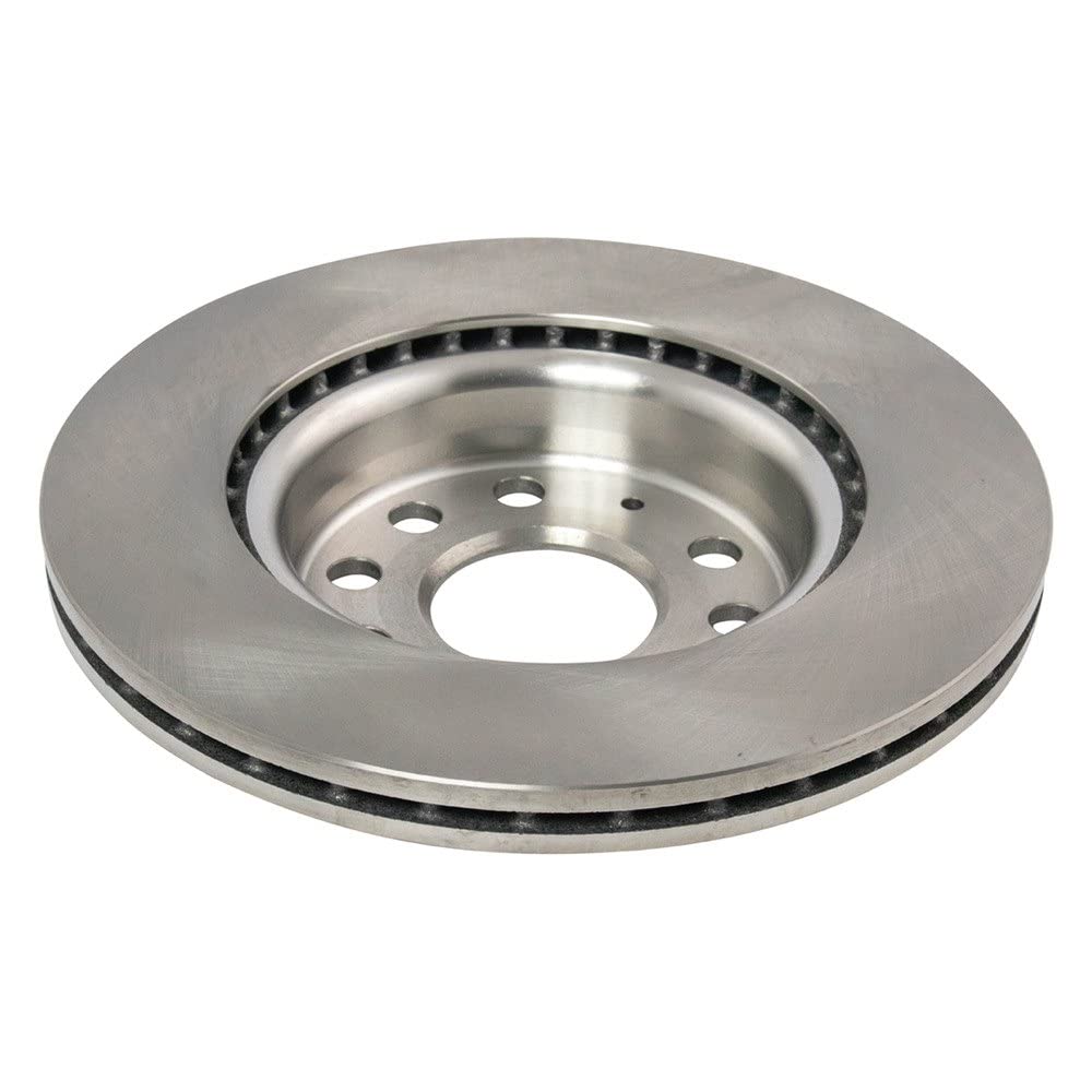 Trq Front Brake Rotors Set Vented Compatible With 2011 Audi A3 Quattro 2013 Volkswagen Gti 2011-2018 Jetta