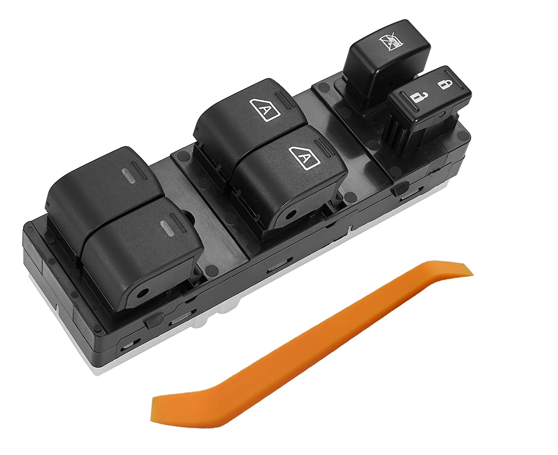Zaposts Master Power Window Switch Fit For 2007-2012 Nissan Altima.Oem 25401Zn50C 25401Zn50B 25401Zn50A.2 Auto,2+14 Pins.