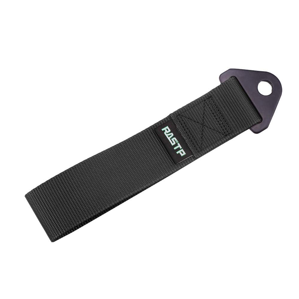 Rastp High Strength Racing Tow Strap (Black)