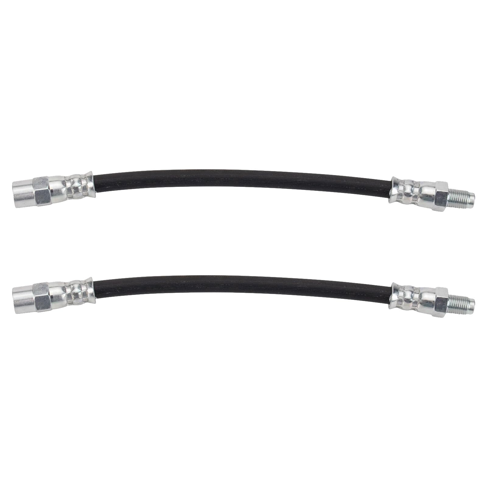 Trq Rear Brake Hose Set Compatible With 1974-2002 Bmw